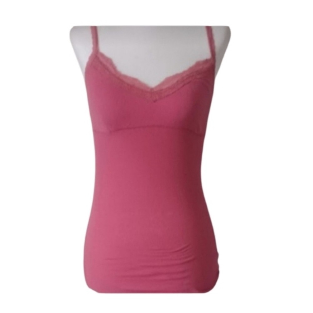 Hollister Vintage Y2K Lace Trim Cami